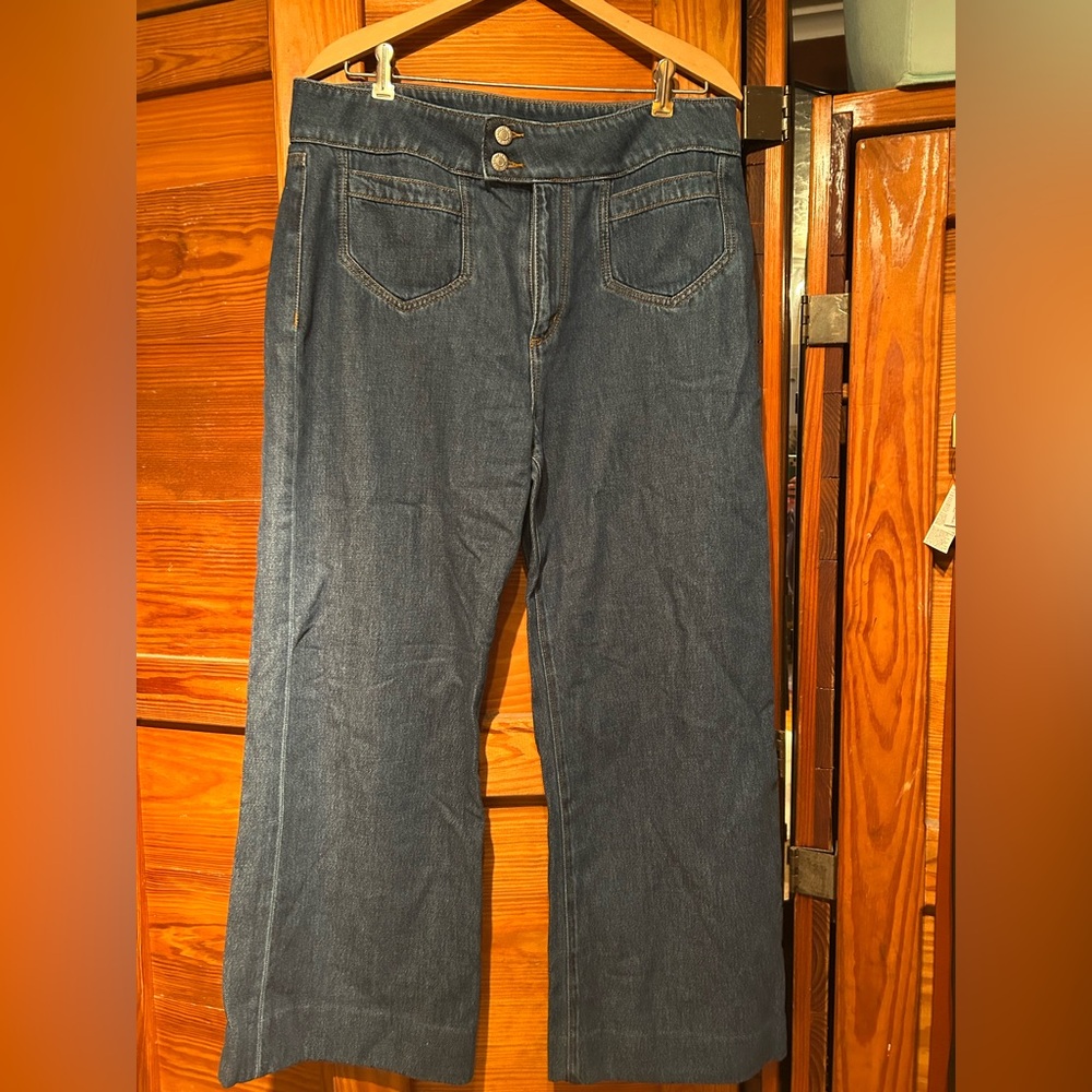 LOFT Dark Blue wide leg Women's Jeans
